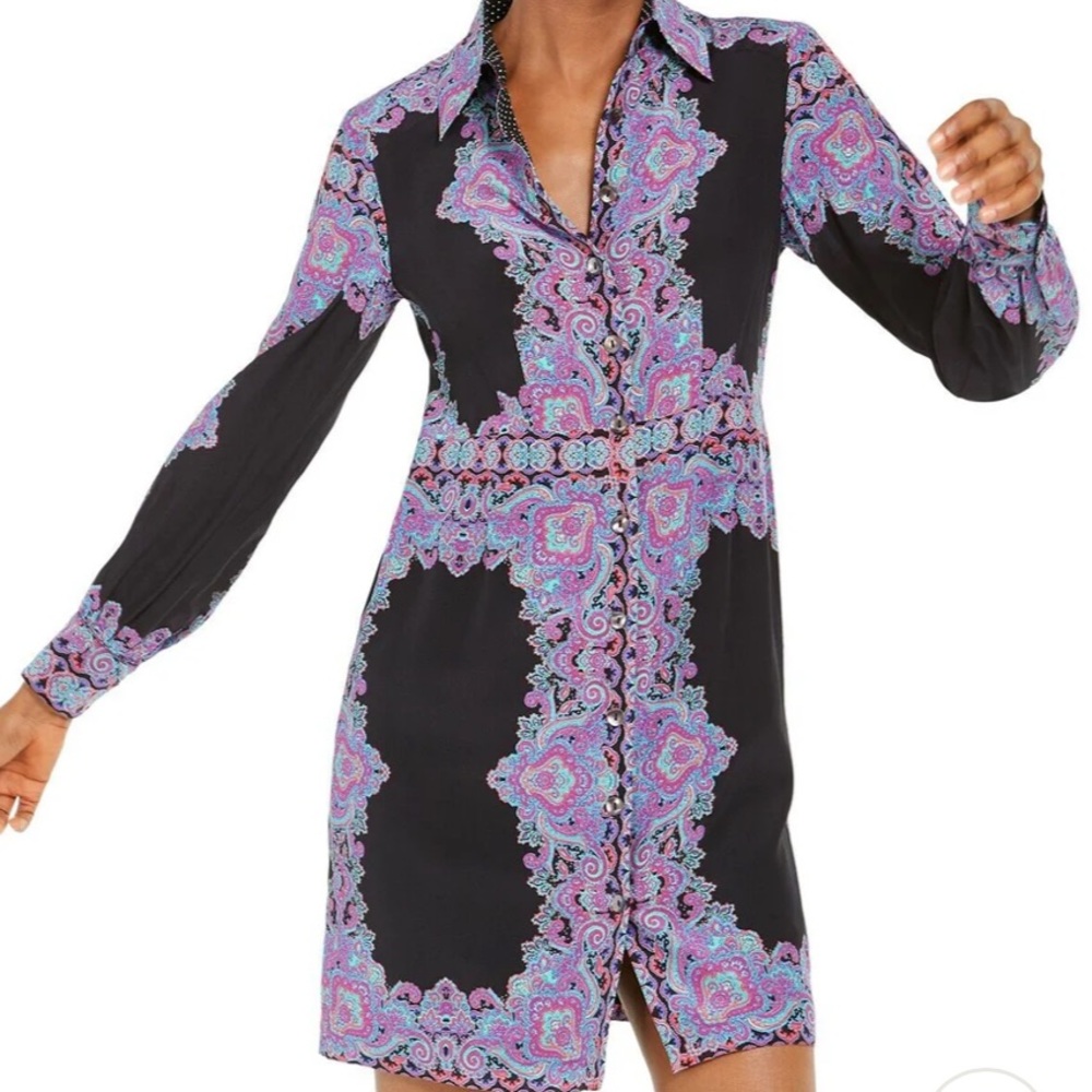 NWT Nanette Lenore Silk Paisley Dress